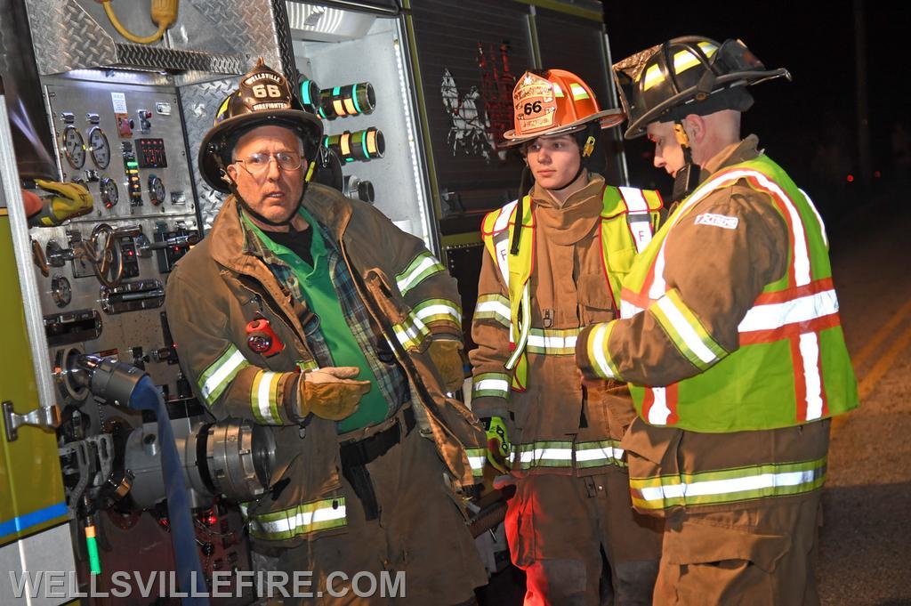 Car fire on South York Road, Warrington Township on Saturday, January 7.  photos by curt werner