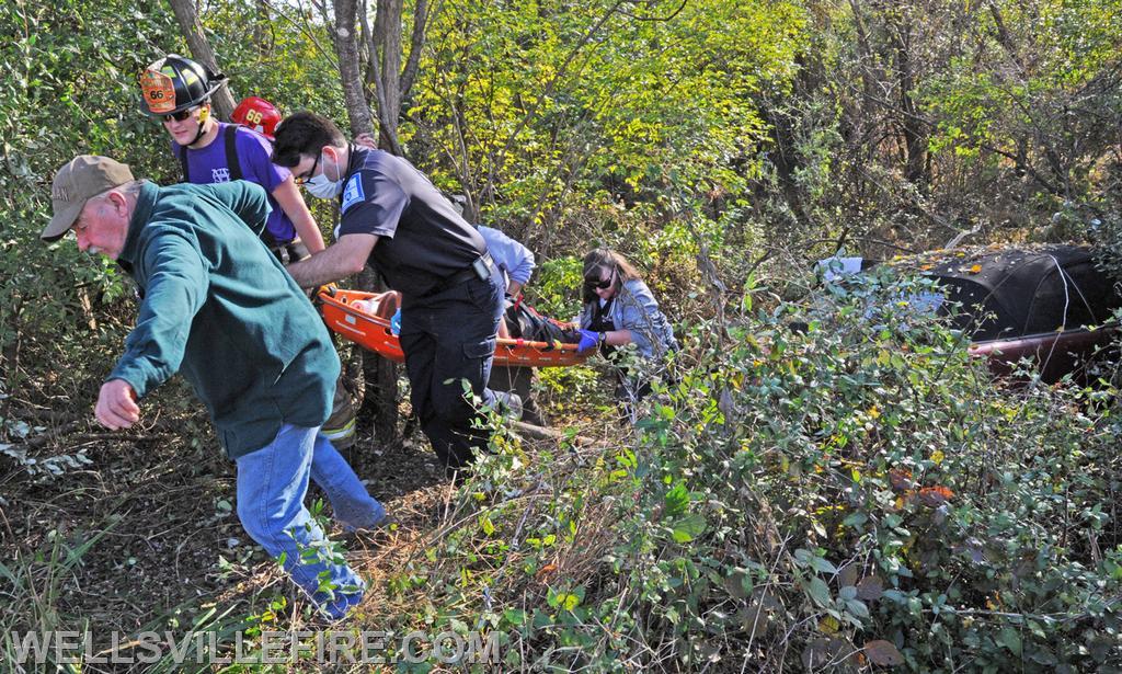 11/11/21 crash rescue on nineteen hundred block of Old York Road, Warrington Township.  photo by curt werner