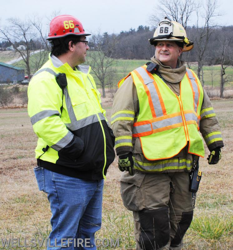 Crash on Wellsville Road on Saturday, December 5.  photos by curt werner