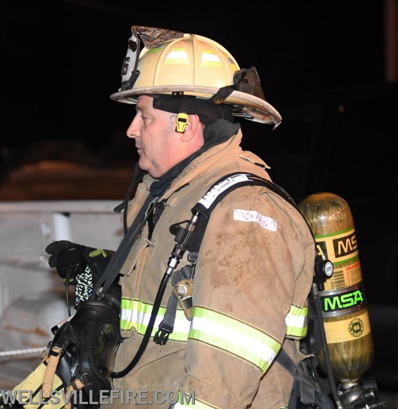 Early Thursday morning, 4:20 a.m. February 20, a mobile home fire broke out  in the 600 block of Yeager Road.  photos by curt werner