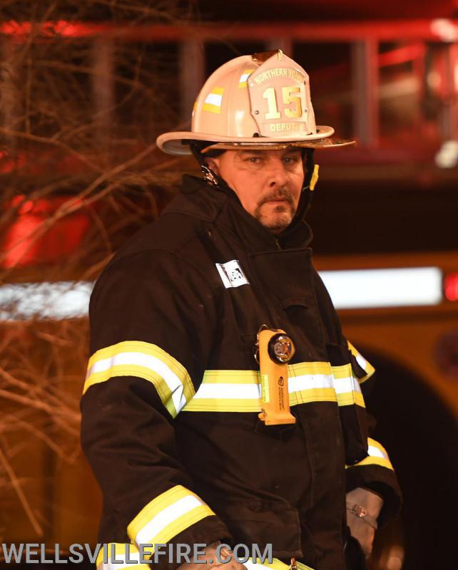 Early Thursday morning, 4:20 a.m. February 20, a mobile home fire broke out  in the 600 block of Yeager Road.  photos by curt werner