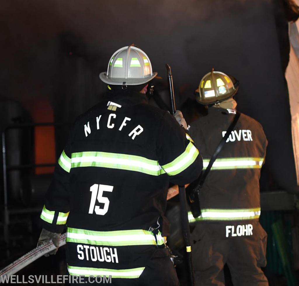 Early Thursday morning, 4:20 a.m. February 20, a mobile home fire broke out  in the 600 block of Yeager Road.  photos by curt werner