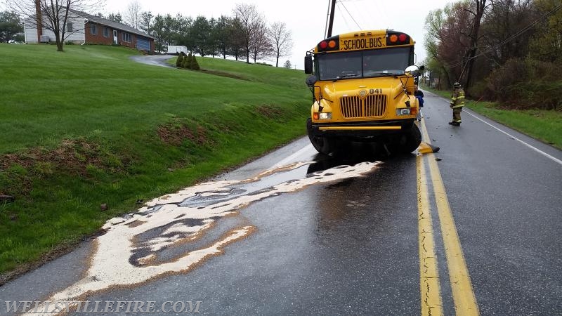 4/20/15 - Bus Accident, Carlisle Road. - Photo by J. Albert