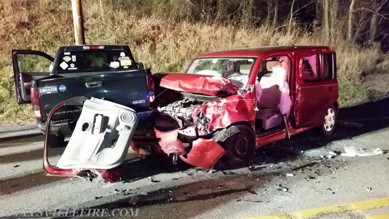 3 Vehicle accident with entrapment on Rosstown Rd at Pinetown Rd in Fairview Township. Originally dispatched for Warrington Twp. Photo by J. Albert