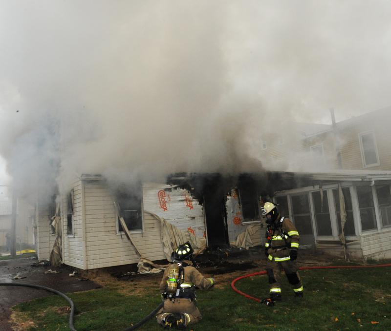 House Fire in Kralltown on Saturday, November 7, 2015.  Photos by Curt Werner