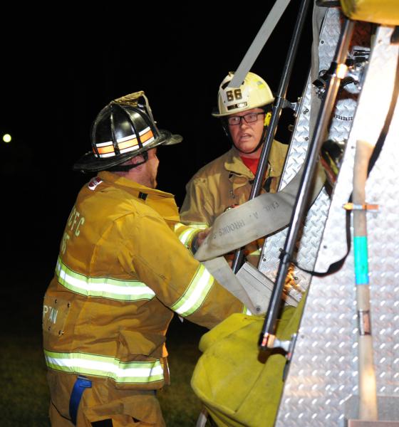 Barn fire on Saturday, January 2, 2016, at Mine Bank Road, Washington Township.  photos by Curt Werner