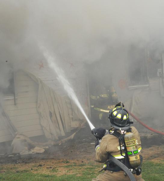 House Fire in Kralltown on Saturday, November 7, 2015.  Photos by Curt Werner