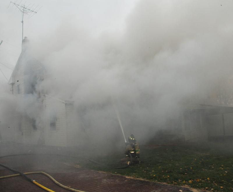 House Fire in Kralltown on Saturday, November 7, 2015.  Photos by Curt Werner