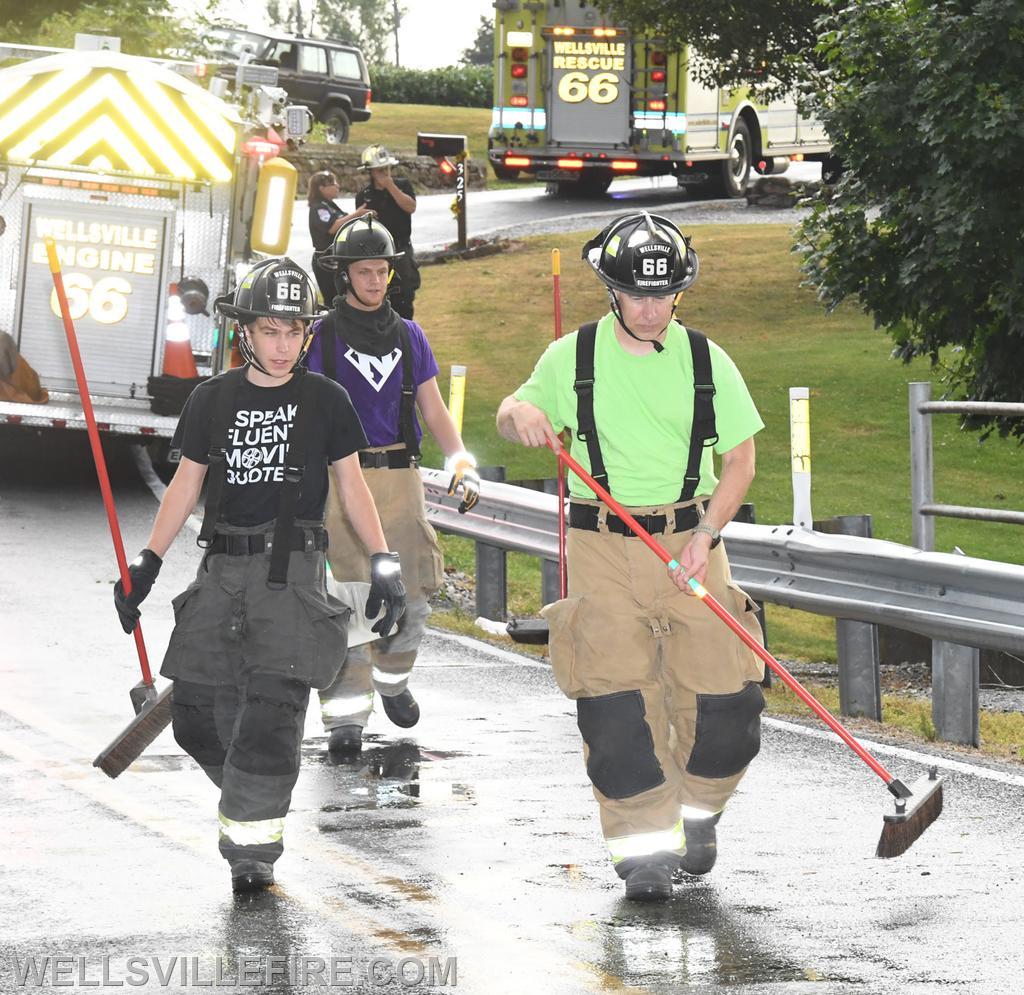 8-10-21 High winds and rain blew roof off house on Cabin Hollow Road, Warrington Township. photos by curt werner