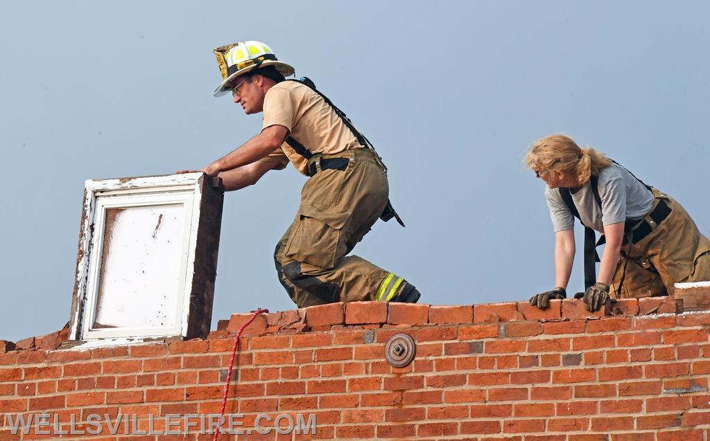 8-10-21 High winds and rain blew roof off house on Cabin Hollow Road, Warrington Township. photos by curt werner