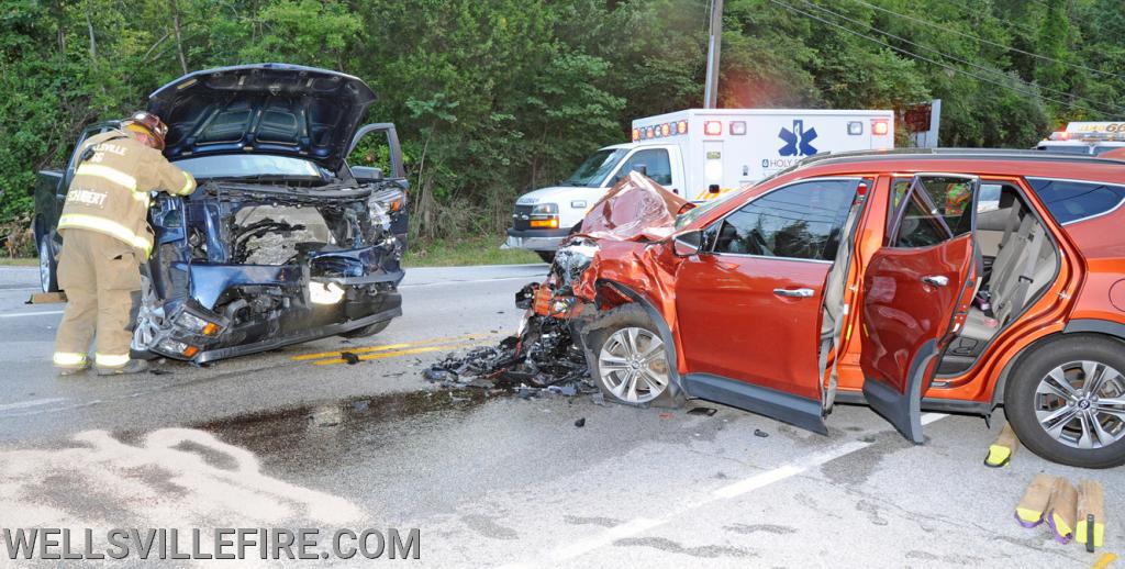 Saturday, August 29, crash Carlisle Road and Alpine Road, Warrington Township. photos by curt werner
