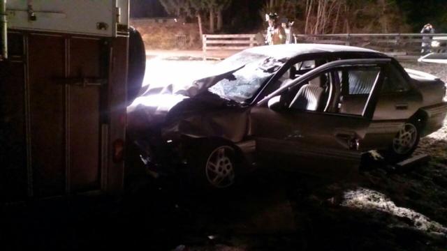 Accident on Rosstown Rd 1-22-13 Photo  by Larry Anderson