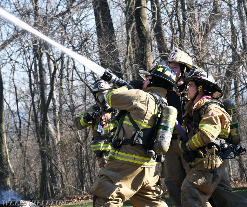 House Fire on Buck Road 02/19/2017.  Photos by Curt Werner