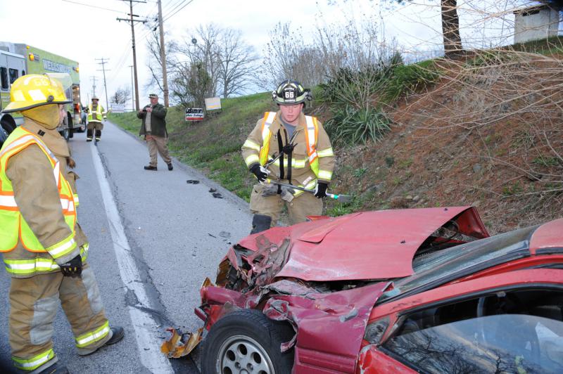 On Monday morning, 04/04/16, 6:47 a.m., a rear end collision took place near the cross roads of  Carlisle Road and Alpine Road, Warrington Township.  Two people were taken to area hospitals.  Wellsville Fire Company, fire police, Dillsburg Ambulance and Pa. State Police were on the scene.