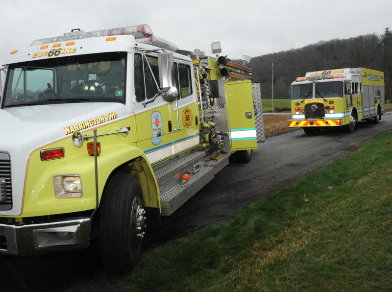 Car fire on Detters Mill Road on Wednesday, April 8.  Photos by Curt Werner