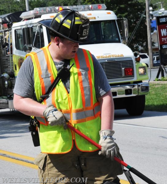 On Monday, August 15, 2:24 p.m., a two vehicle accident occurred on Carlisle Road near the Rossville intersection, Warrington Township. photo by curt werner