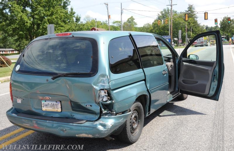 On Monday, August 15, 2:24 p.m., a two vehicle accident occurred on Carlisle Road near the Rossville intersection, Warrington Township. photo by curt werner