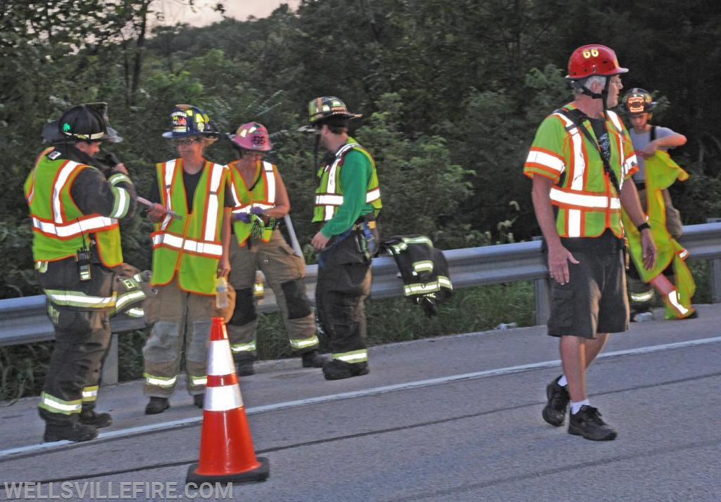 Two vehicle accident on Carlisle Road and Alpine Road Monday, August 19. photos by curt werner