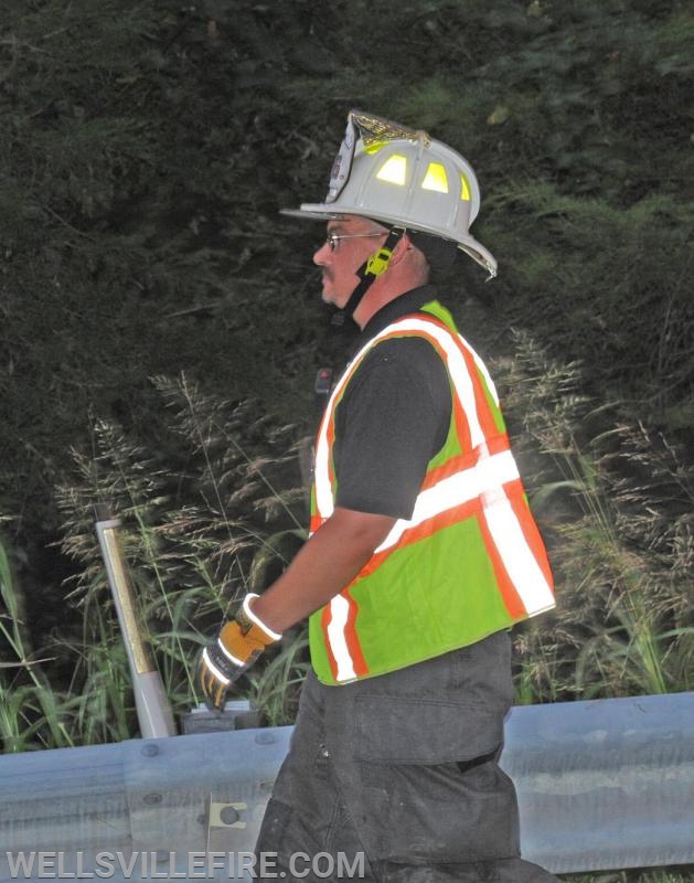 Two vehicle accident on Carlisle Road and Alpine Road Monday, August 19. photos by curt werner