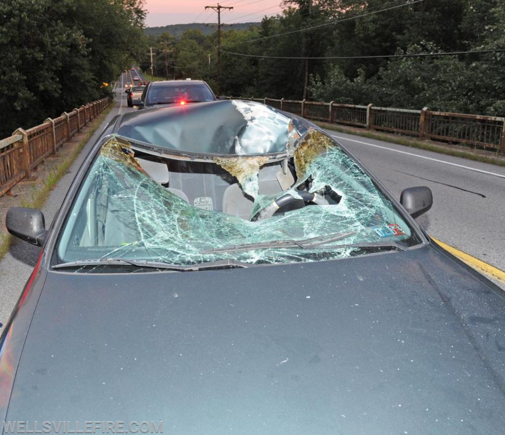 Two vehicle accident on Carlisle Road and Alpine Road Monday, August 19. photos by curt werner