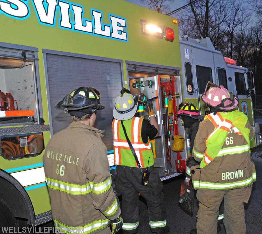 On Tuesday evening, November 19, a school bus and tractor trailer hauling corn collided at the intersection of Ridge Road and Bentz Mill Road.  photos by curt werner