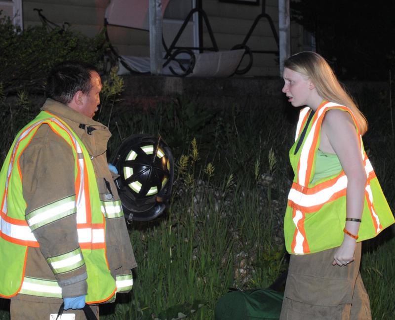 Two vehicle crash on Carlisle Rd & Mt. Top Rd, Warrington Twp. on 05/29/15. Photo by Curt Werner