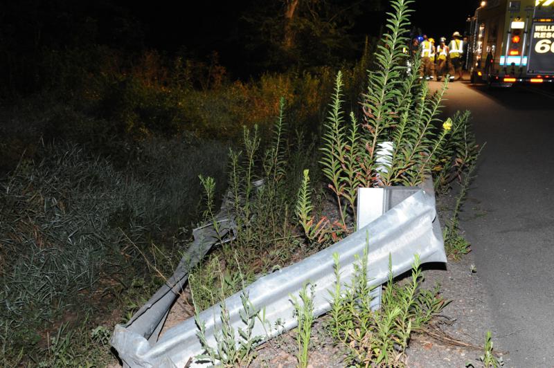 Truck into creek near intersection of Ridge and Bentz Mill Road on Friday, July 24.