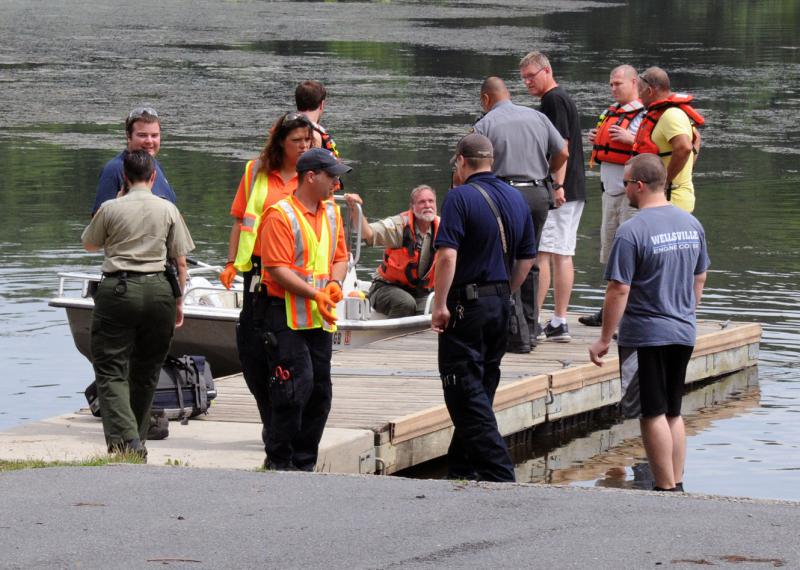 Drowning at Gifford Pinchot Park on Thursday, July 9.  Photo by Curt Werner
