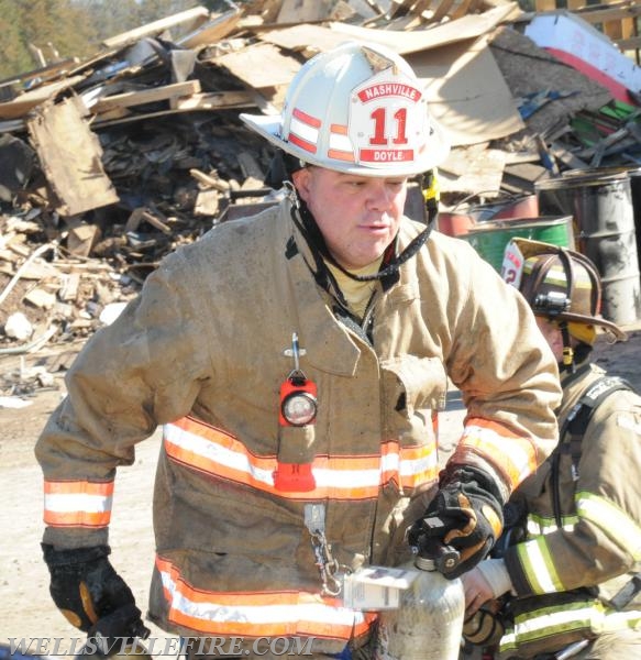 03/09/17 Wellsville and East Berlin responded to a excavator fire.  photos by curt werner