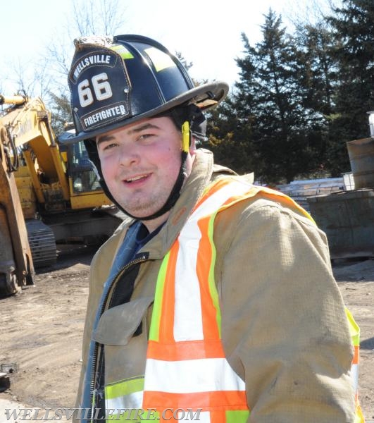 03/09/17 Wellsville and East Berlin responded to a excavator fire.  photos by curt werner