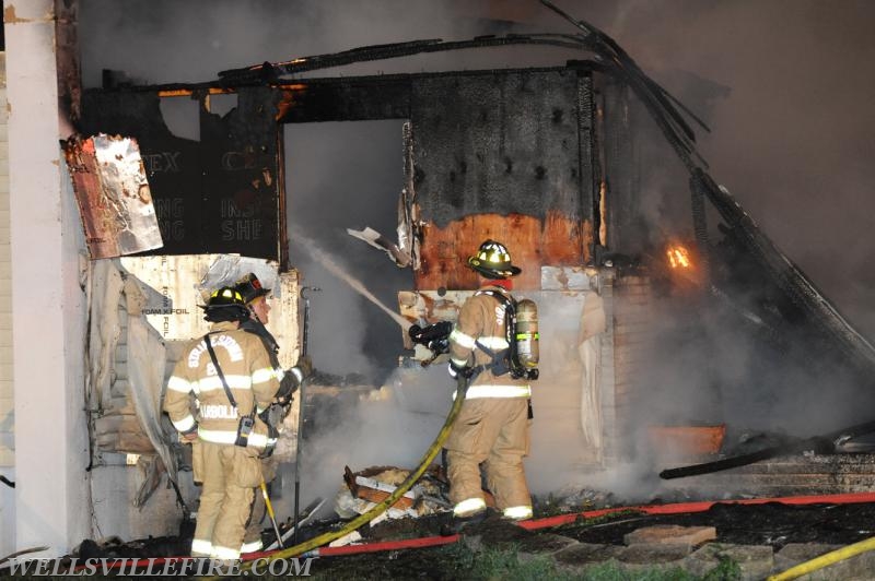 House fire in Newberry Township Thursday morning, July 7.  Photos by Curt Werner