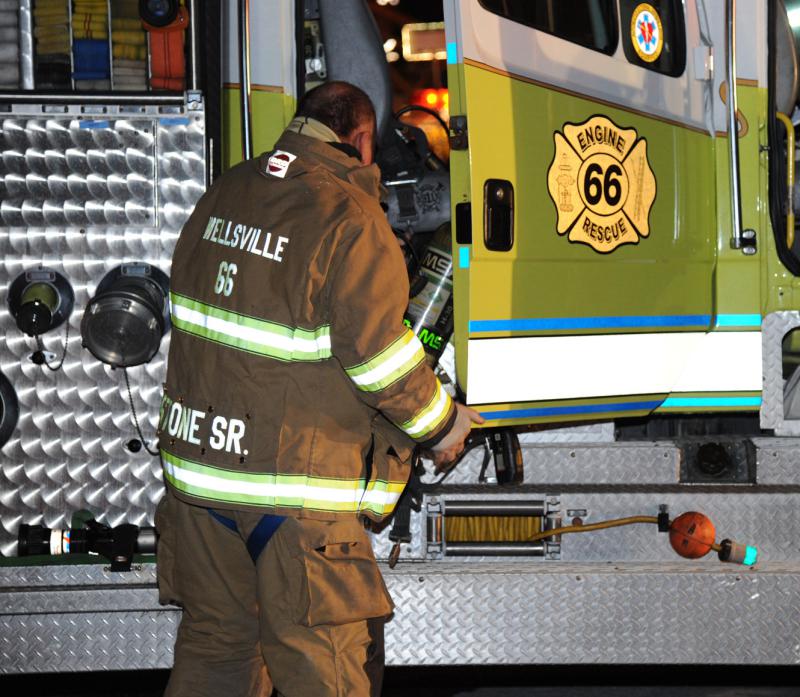 House fire on Old York Road, Friday, Feb. 27, 2015.