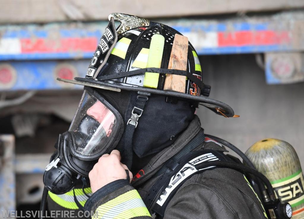 Friday, January 18, truck fire in garage on Zeigler road.  photos by curt werner