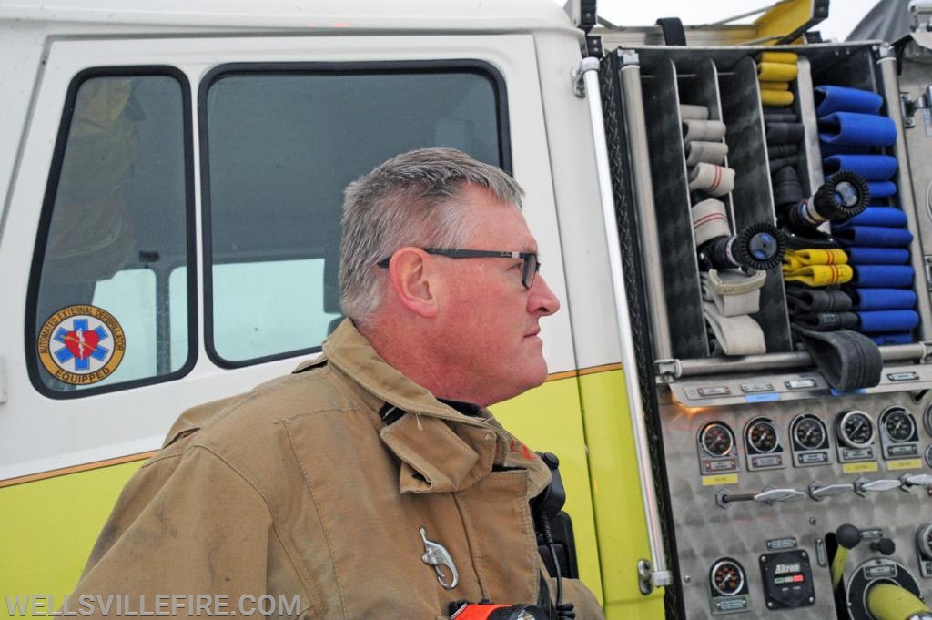 Friday, January 18, truck fire in garage on Zeigler road.  photos by curt werner