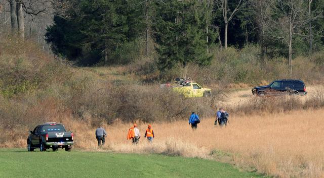 Responding to a hunter that shot himself in the foot while hunting.  photos by curt werner