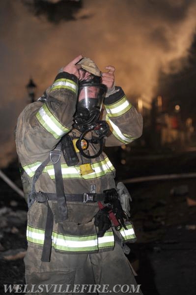 Fire on Bentz Mill Road, Kralltown on Wednesday, November 23.  Photos by Curt Werner