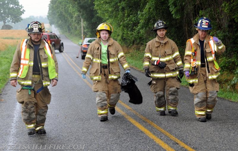 Wreck at intersection of Kralltown Road and Ridge Road on Friday, June 23.