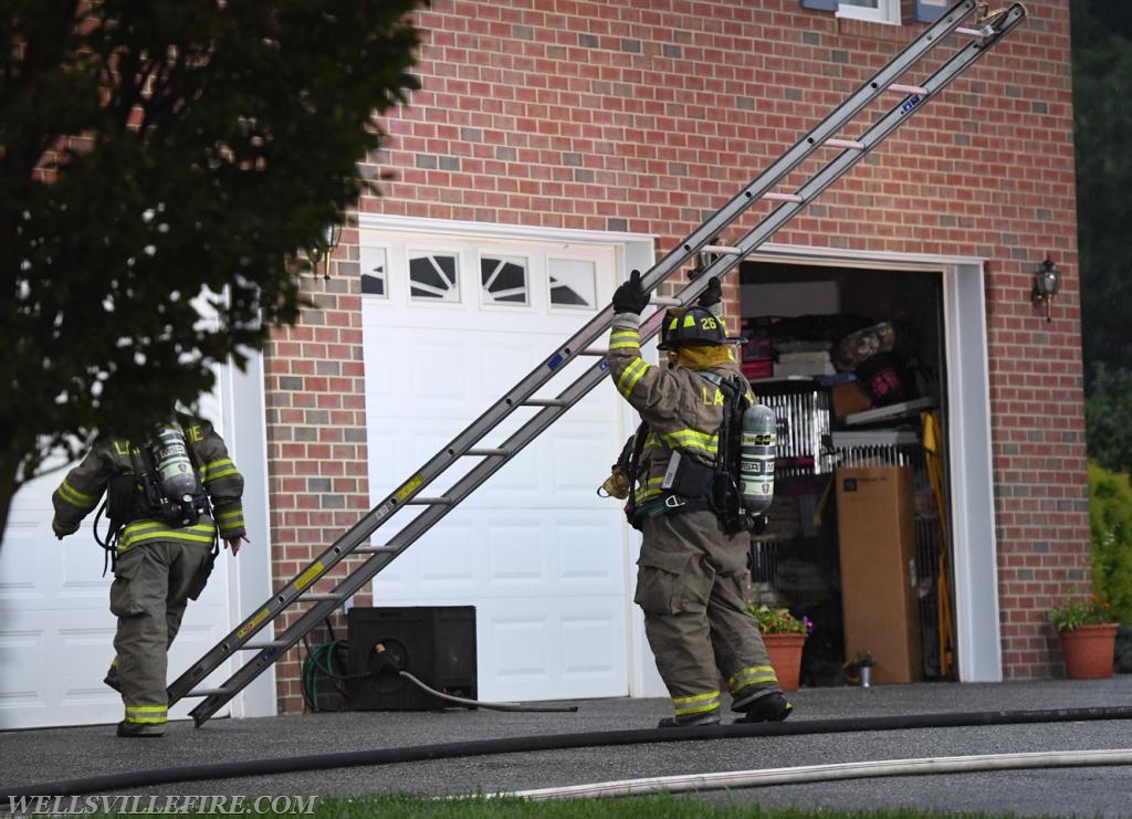 House struck by lightning on Mt Zion Road first week of July.  photos by curt werner