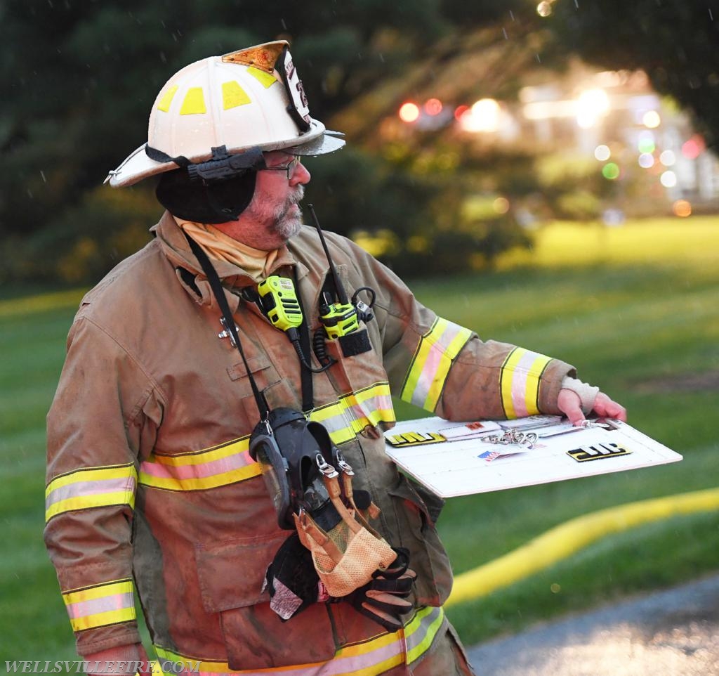 House struck by lightning on Mt Zion Road first week of July.  photos by curt werner