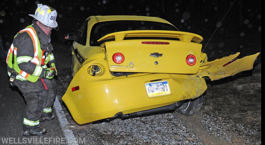 On Thursday, February 7, two vehicle crash at Old York Road and Lisburn Road. photo by curt werner