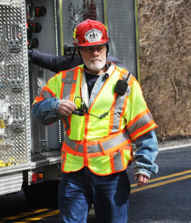 Mobile Home Fire, second alarm, Mt Zion Road, Warrington Township.  photo by Curt Werner