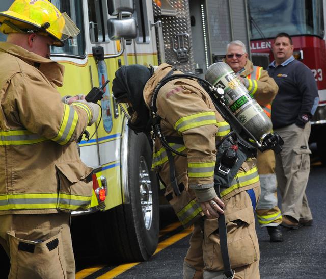 Mobile Home Fire, second alarm, Mt Zion Road, Warrington Township.  photo by Curt Werner