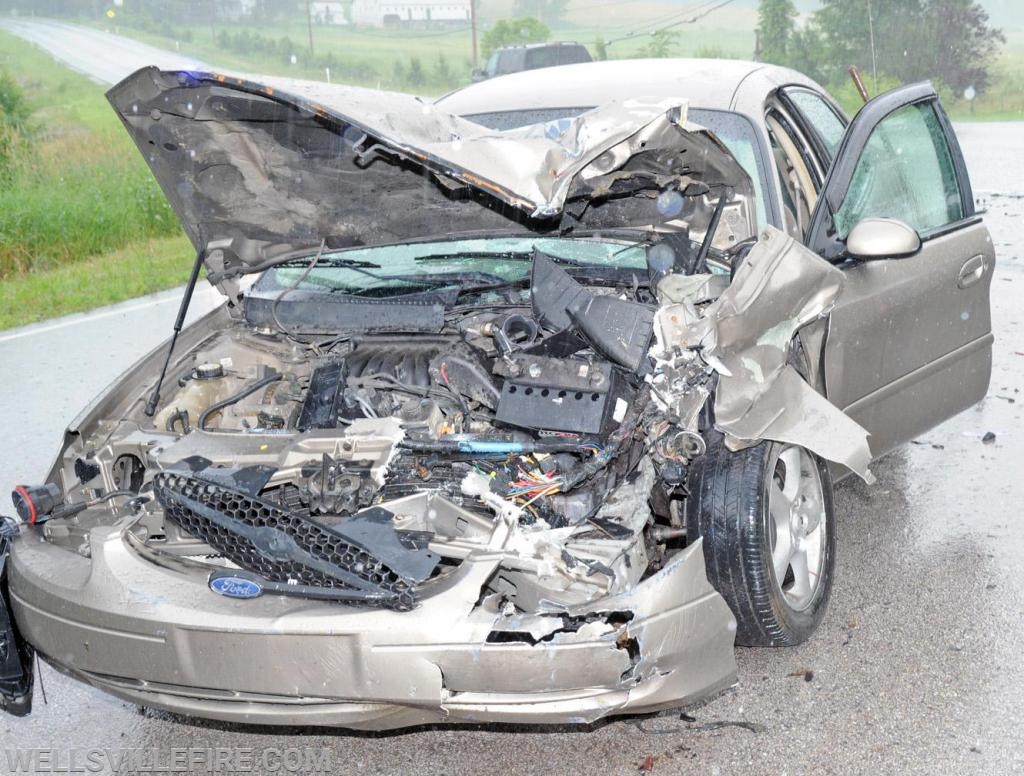 June 19, rear end collision on Old York Road. photo by curt werner
