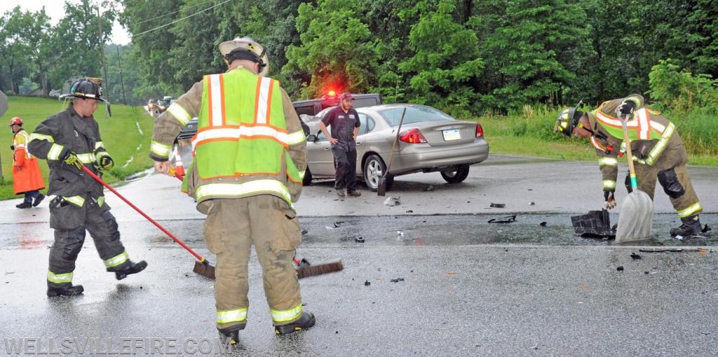 June 19, rear end collision on Old York Road. photo by curt werner