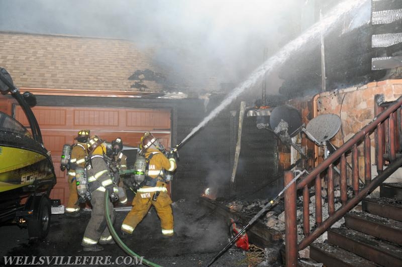 09/28/17 house fire on Old York Road, Warrington Township.  Photos by Curt Werner
