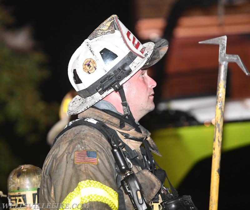 09/28/17 house fire on Old York Road, Warrington Township.  Photos by Curt Werner