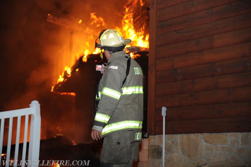 09/28/17 house fire on Old York Road, Warrington Township.  Photos by Curt Werner