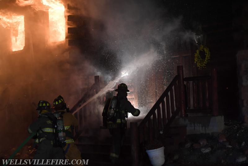 09/28/17 house fire on Old York Road, Warrington Township.  Photos by Curt Werner