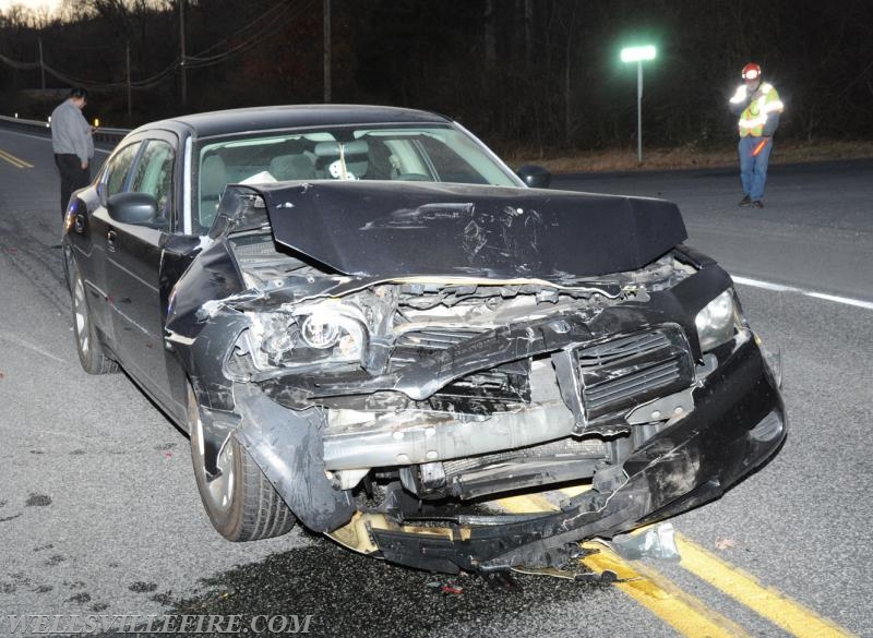 11/29/17 two car collision on Old York Road and Game Road.