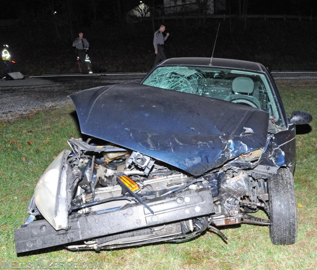 Two vehicles wreck in 500 block of old york road on Friday, November 1.